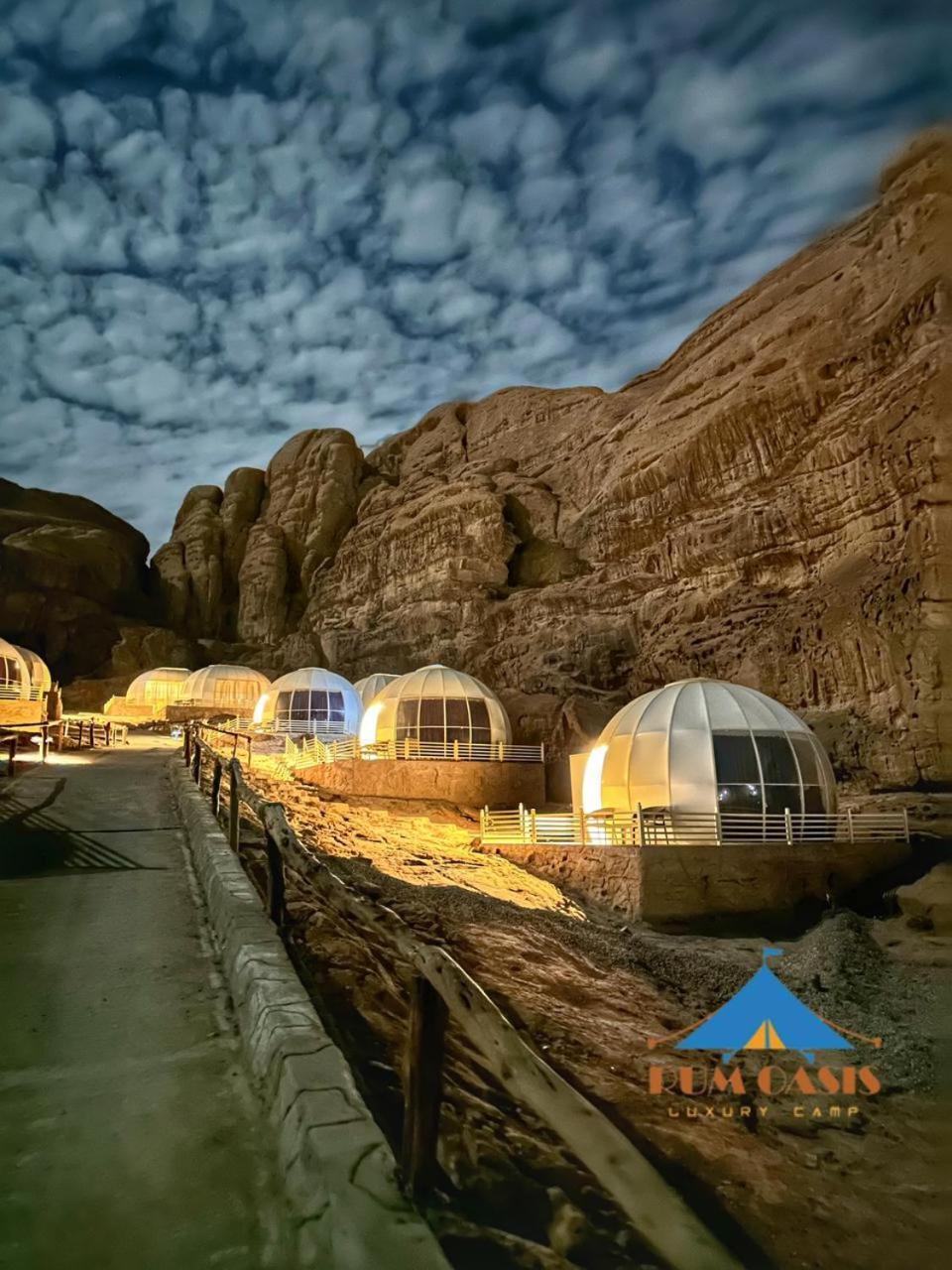 Hotel Rum Oasis Luxury Camp Wadi Rum Exterior foto